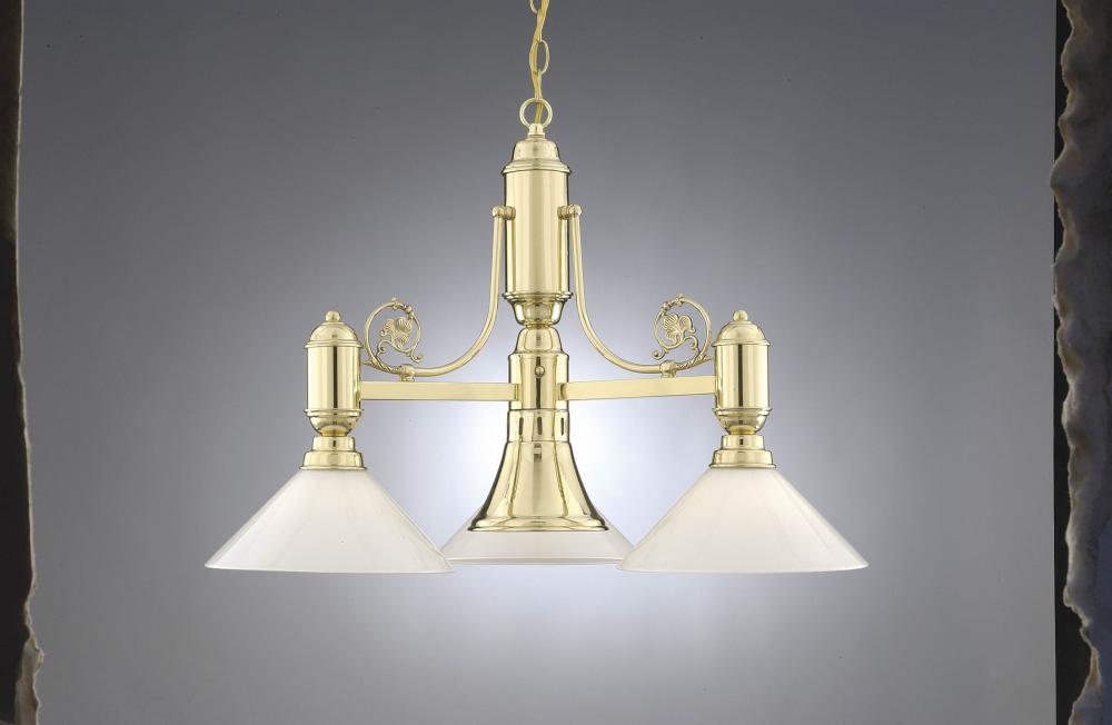4-LIGHT CHANDELIER